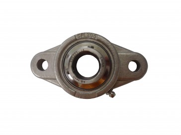 1 7/16" ID SUCSFL Series 2-Bolt Flange Stainless Steel Bearing