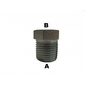 3/8" Male Pipe to 1/4" Male Pipe  Reducer Bushing